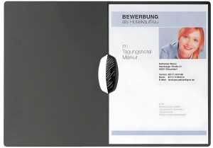 Pagna Bewerbungsmappe Swing Classic 2tlg. schwarz