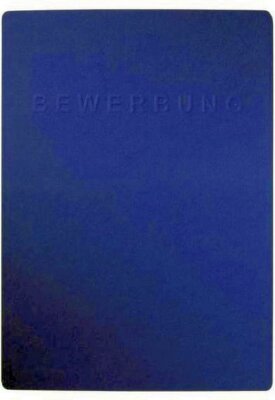 Bewerbungsmappe Shift blau PAGNA 44134-02 3-teilig