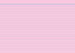 RNK Karteikarte A5 liniert rosa 100St blaue Kopflinie