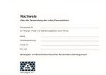 RNK Nachweisbuch Rotes Kennzeichen A5 quer