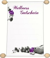 RNK Gutscheine Wellness Gutschein DIN A5 Idee & Stil