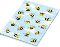 RNK Kladde / Notizbuch "Crazy Bees", blanko,...