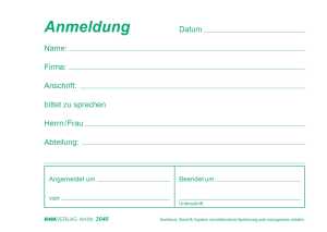 RNK Besucheranmeldeblock A6 50Bl