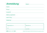 RNK Besucheranmeldeblock A6 50Bl