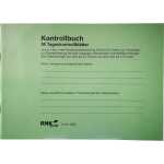 RNK Kontrollbuch Tageskontrollblätter DIN A5 quer 32Bl