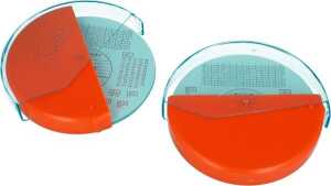 RNK Tachoscheibenbehälter 13cm Durchmesser