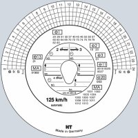 RNK Diagrammscheiben, , Original HAUG Diagrammscheiben...