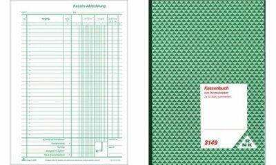 RNK Kassenblock DIN A4 2x50Bl nummeriert