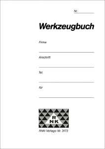 RNK Werkzeugbuch DIN A6 neutral 8Bl