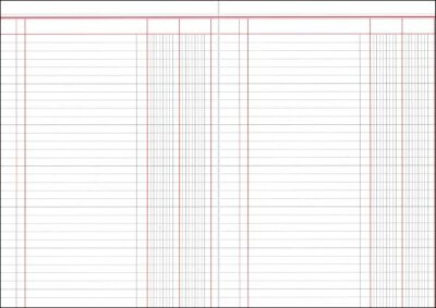 RNK Buchhaltung & Kasse, A4, Spaltenbuch mit 2 Spalten