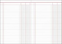 RNK Buchhaltung & Kasse, A4, Spaltenbuch mit 2 Spalten
