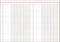 RNK Buchhaltung & Kasse, A4, Spaltenbuch mit 6 Spalten