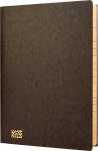 RNK Ordnungsmappe DIN A4 braun 245x345mm Gummizug