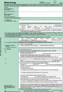 RNK Mietvertrag A4 SD Universal 3x2Bl 10St