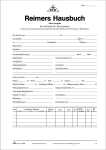 RNK Hausbuch DIN A4 für 1 Jahr bis 60 Mieter 3...