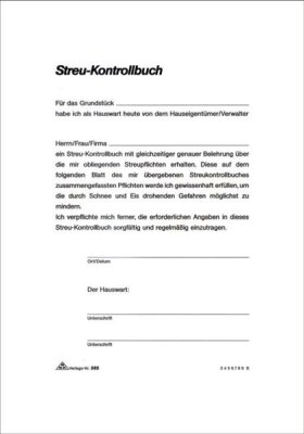 RNK Mietverträge, A5, Streu-Kontrollbuch