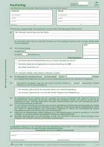 RNK Kaufvertrag für Gegenst. aller Art DIN A4 SD 2Bl