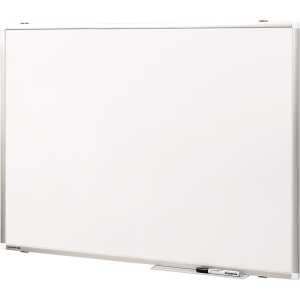 Whiteboard PREMIUM PLUS - Wandmontage mit Langlochsystem, 75x100cm