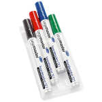 Whiteboardmarker TZ1 Rundspitze 1,5-3mm 4 Farben sort....