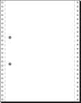 SIGEL 12246 DIN-Computerpapier 12 " x 240 mm 70 g/m² - 1x 2000 Blatt