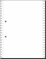 SIGEL 12246 DIN-Computerpapier - blanko - 12 " x 240...