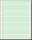 Computerpapier grüne Lesestreifen 1/6" 12 " x 240 mm (A4 hoch 2000 Bl