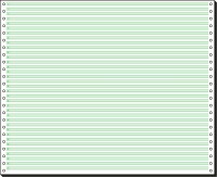 SIGEL 12371 DIN-Computerpapier - grüne Lesestreifen...