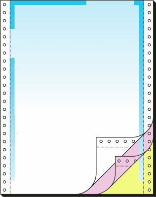 SIGEL 26256 Computer-Briefbogen - Farbverlauf - blau - 12 " x 240 mm (A4 hoch) - 70/53/57 g/m² - 3x 400 Blatt