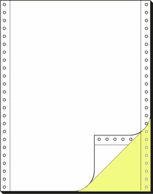 SIGEL 32246 DIN-Computerpapier - blanko - 12 " x 240 mm (A4 hoch) - 80/57 g/m² - 2x 1000 Blatt