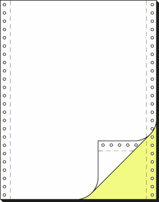 SIGEL 33242 DIN-Computerpapier - blanko - 12 " x 240 mm (A4 hoch) - 60/57 g/m² - 2x 1000 Blatt