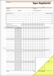 Tages-/Regieberichte - A4 - 2x 40 Blatt - 40 Sätze