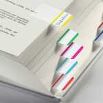 SIGEL Tab Marker - rot/magenta/blau/cyan/grün/gelb - 60 Haftmarker