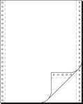 Computerpapier 12 " x 240 mm (A4 hoch) - 52/52 g/m² - 2x 1000 Blatt