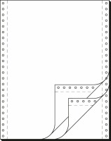 SIGEL 91300 DIN-Computerpapier - blanko - 12 " x 240...