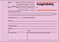 SIGEL AG615 Ausgabebelege - A6 quer - 1x 50 Blatt - 50 Blatt