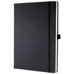 SIGEL Notizbuch Conceptum ca. DIN A4 blanko schwarz 97 Bl.