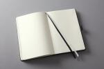 SIGEL Notizbuch Conceptum ca. DIN A4 blanko schwarz 97 Bl.