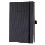 SIGEL Notizbuch Conceptum ca. DIN A5 blanko schwarz 97 Bl.