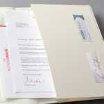 Notizbuch Conceptum - Uni - kariert A4 - rot - Softcover 194 Seiten
