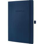 SIGEL Notizbuch Conceptum ca. DIN A4 kariert blau 97 Bl.