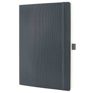 Notizbuch Conceptum - Uni - kariert A4 - grau - Softcover 194 Seiten