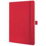 Notizbuch Conceptum - Uni - liniert A5 - rot - Softcover...