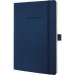SIGEL Notizbuch Conceptum ca. DIN A5 kariert blau 97 Bl.