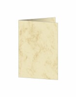 SIGEL DC642 Marmor-Karten - beige - A6 - 25 Karten