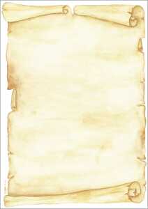 SIGEL Motiv-Papier - Pergament - gelb/gold - 90 g/m² - A4 - 100 Blatt