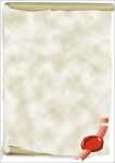 SIGEL Motiv-Papier - Urkundenrolle - braun - 185...