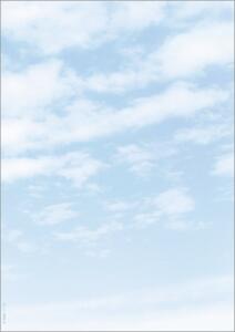 SIGEL Motiv-Papier - Himmel - weiß/blau - 90 g/m² - A4 - 100 Blatt