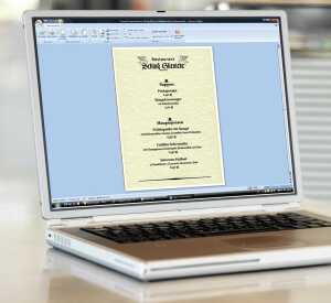 Sigel Designpapier A4 90g Perga champagne DP605