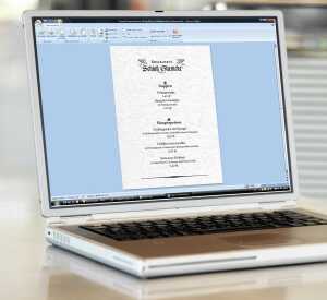 Sigel Designpapier A4 200g Perga grau 50B DP657