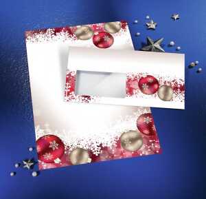 Sigel Weihnachtsumschlag DIN lang 90g DU040